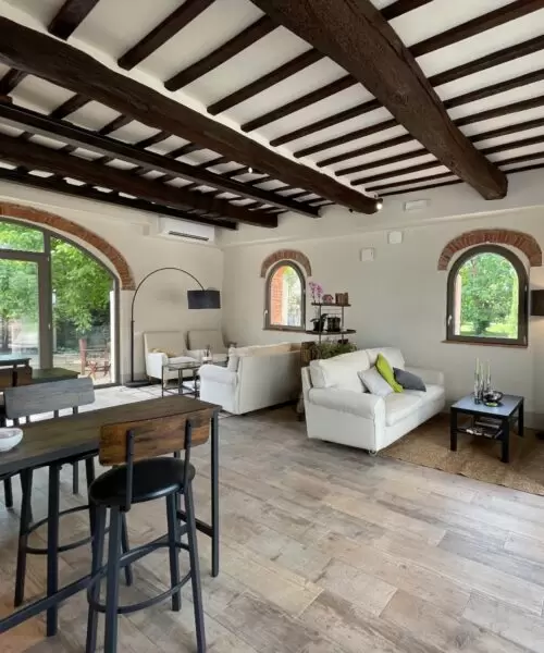 Sala della Loggia del Casale la Gora
